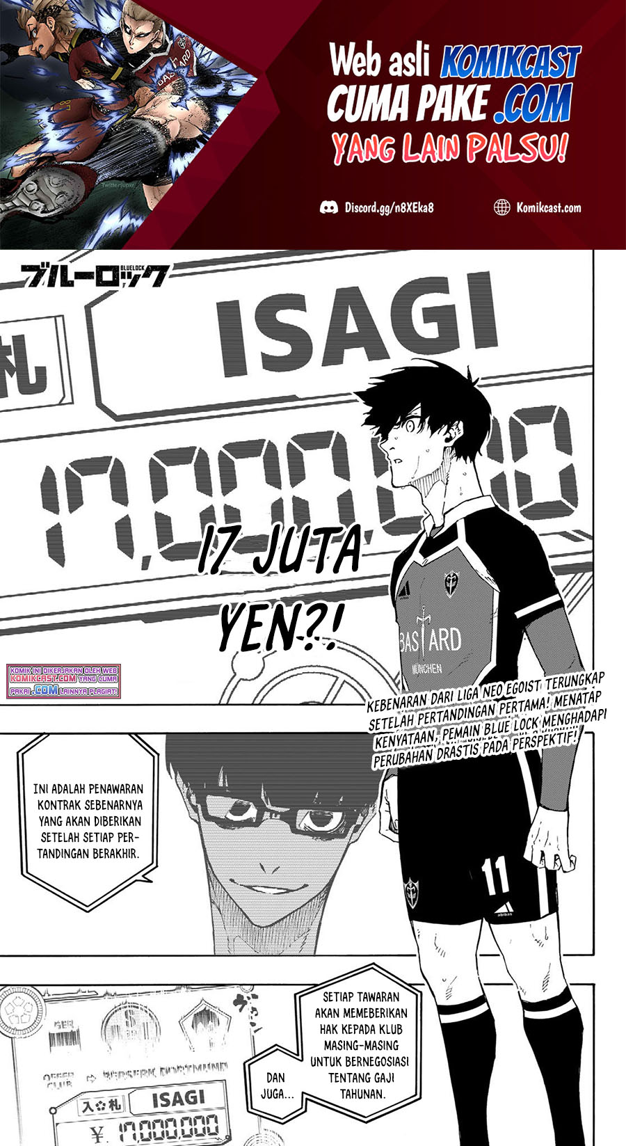 Blue Lock Chapter 169
